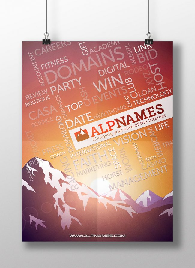 Alpnames.com poster (for internal use)
